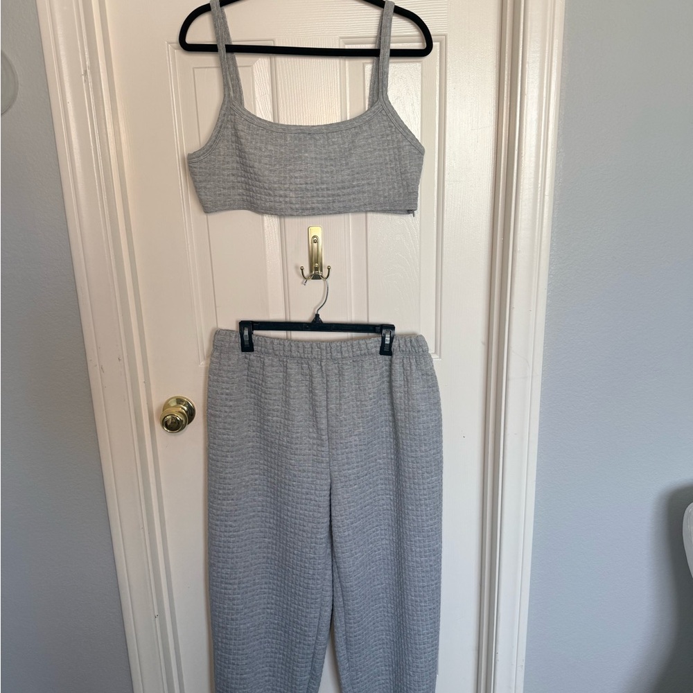 Princess Polly Gray Lounge 2 piece Set